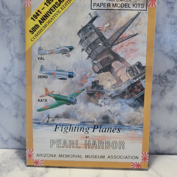 50th Anniversary Pearl Harbor Paper Airplane Model Kits - Picture 4 of 13